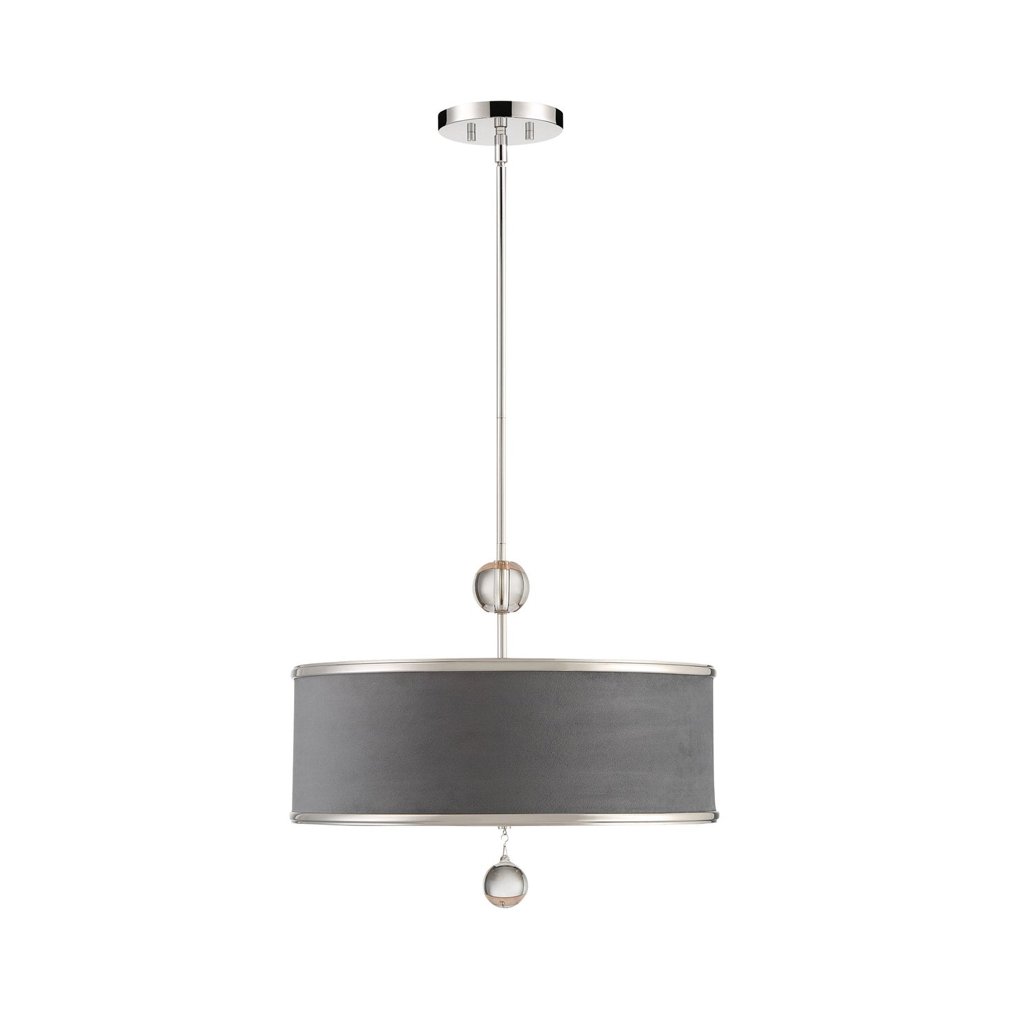 Luxour Semi Flush Convertible Pendant Light.