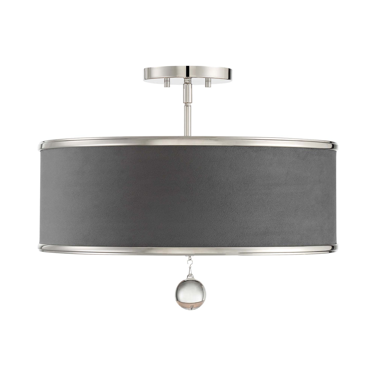 Luxour Semi Flush Convertible Pendant Light in Detail.