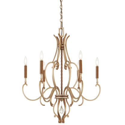 Magnolia Manor Chandelier.