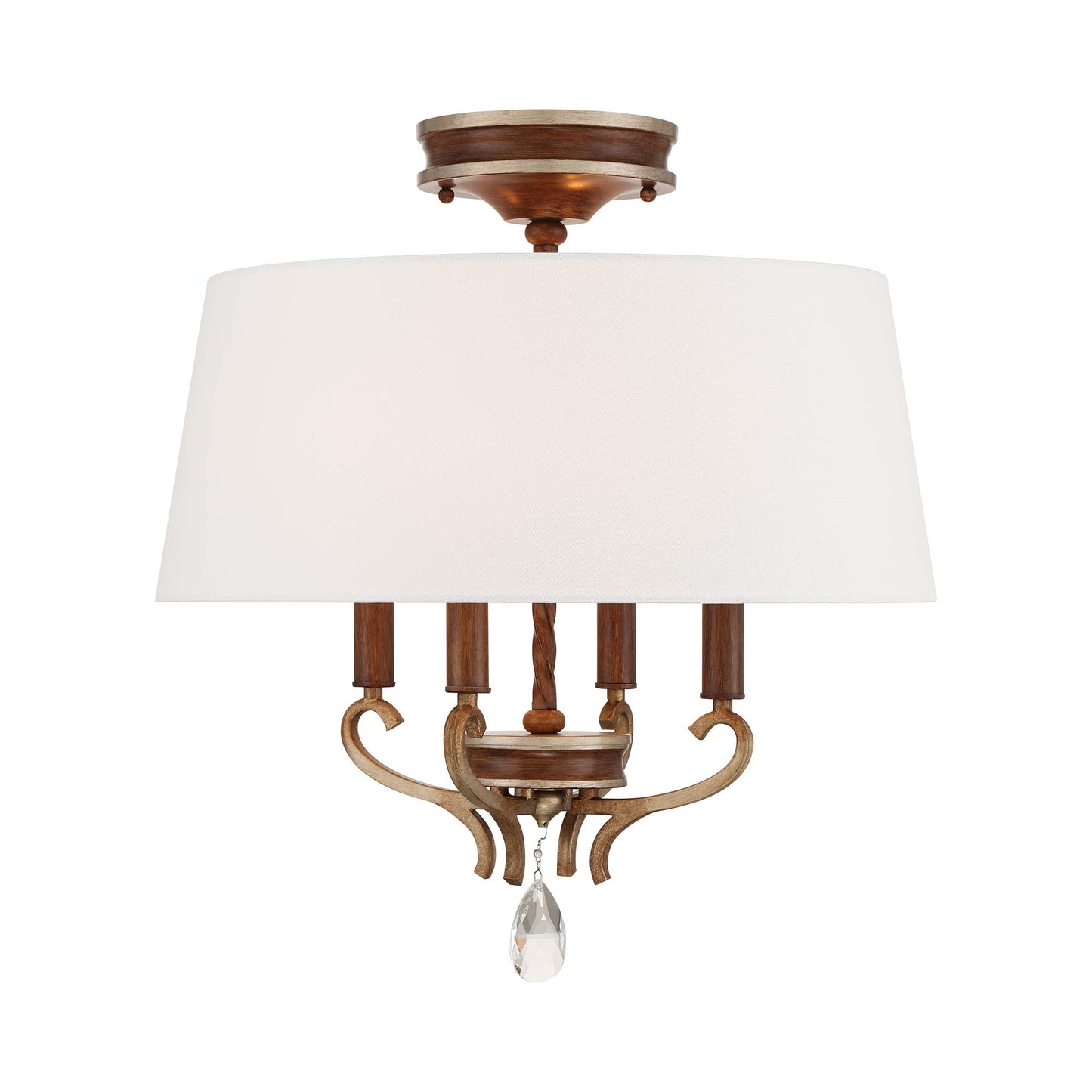 Magnolia Manor Semi Flush Mount Ceiling Light.