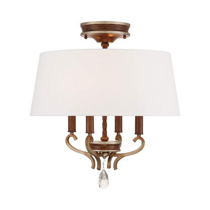 Magnolia Manor Semi Flush Mount Ceiling Light.