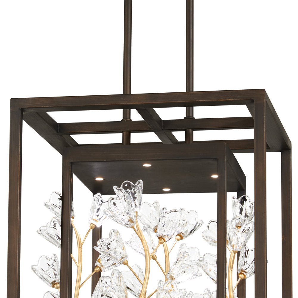 Maison Des Fleurs N7963 LED Pendant Light in Detail.