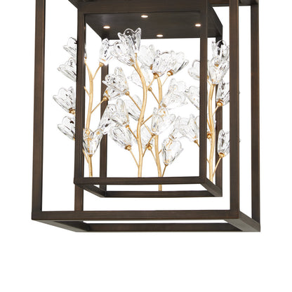 Maison Des Fleurs N7963 LED Pendant Light in Detail.