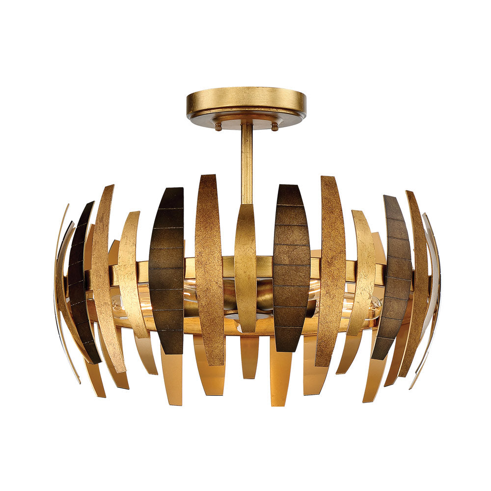 Manitou Semi Flush Mount Ceiling Light.