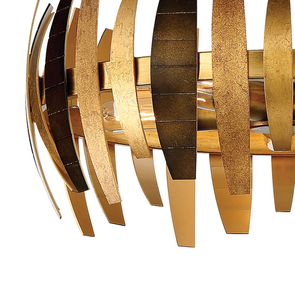 Manitou Semi Flush Mount Ceiling Light in Detail.