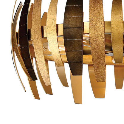 Manitou Semi Flush Mount Ceiling Light in Detail.