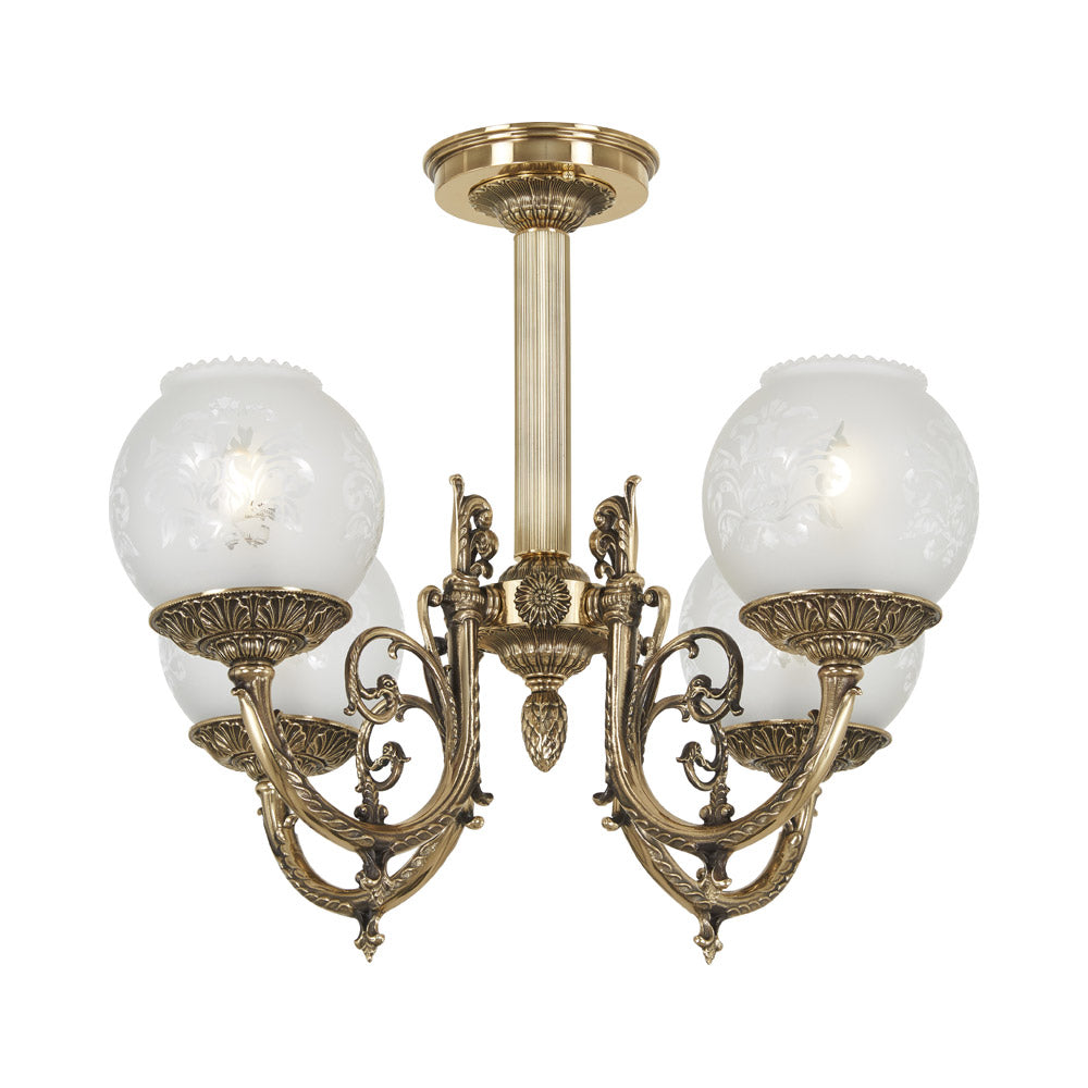 Metropolitan N801904 Semi Flush Mount Ceiling Light.