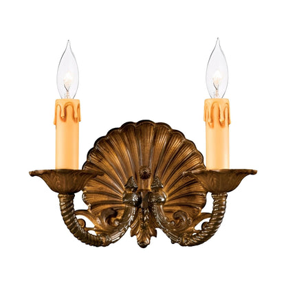 Metropolitan N9805 Wall Light in Oxide Brass.