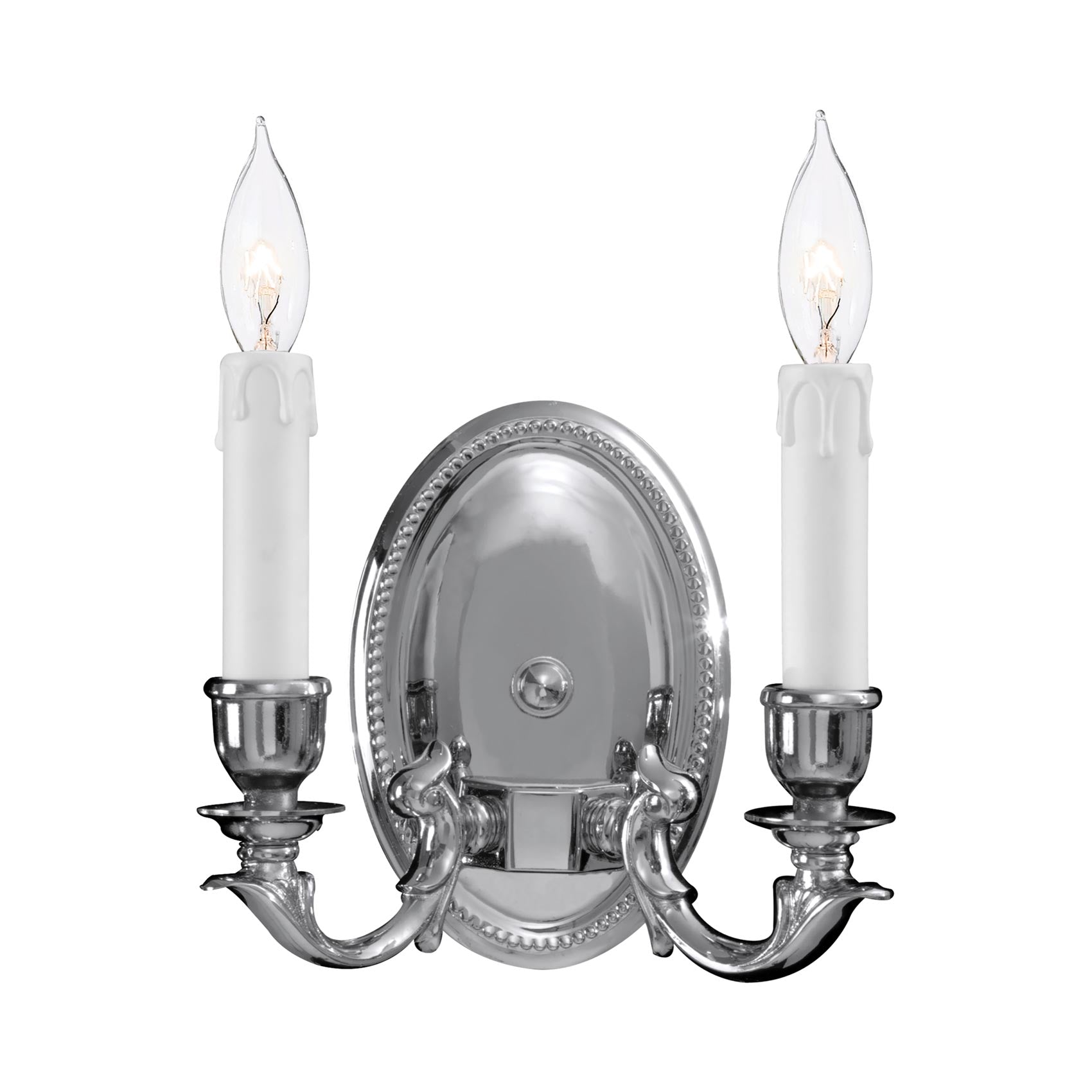 Metropolitan N9809 Wall Light in Polished Chrome.