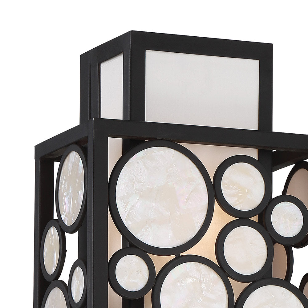 Mosaic Wall Light in Detail.