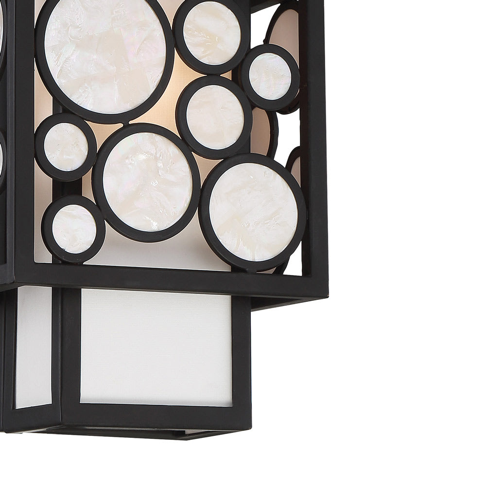 Mosaic Wall Light in Detail.