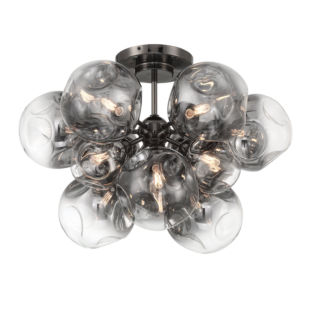 Neveh Semi Flush Mount Ceiling Light in Detail.