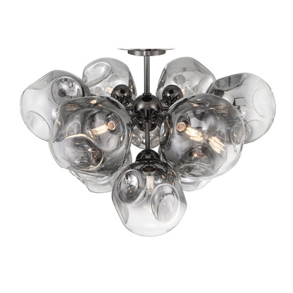 Neveh Semi Flush Mount Ceiling Light in Detail.
