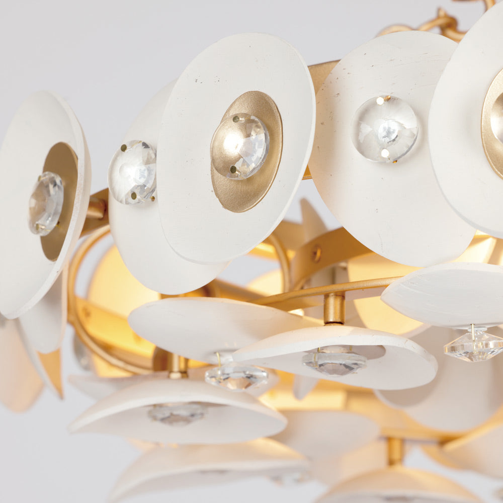 Niu Semi Flush Mount Ceiling Light in Detail.