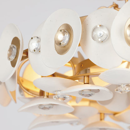 Niu Semi Flush Mount Ceiling Light in Detail.