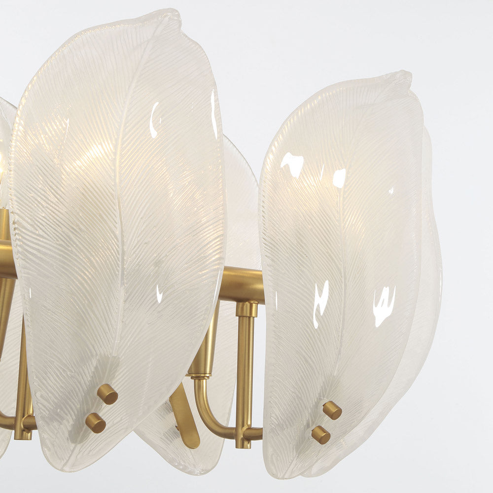 Orchid Linear Pendant Light in Detail.