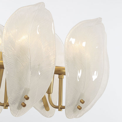 Orchid Linear Pendant Light in Detail.