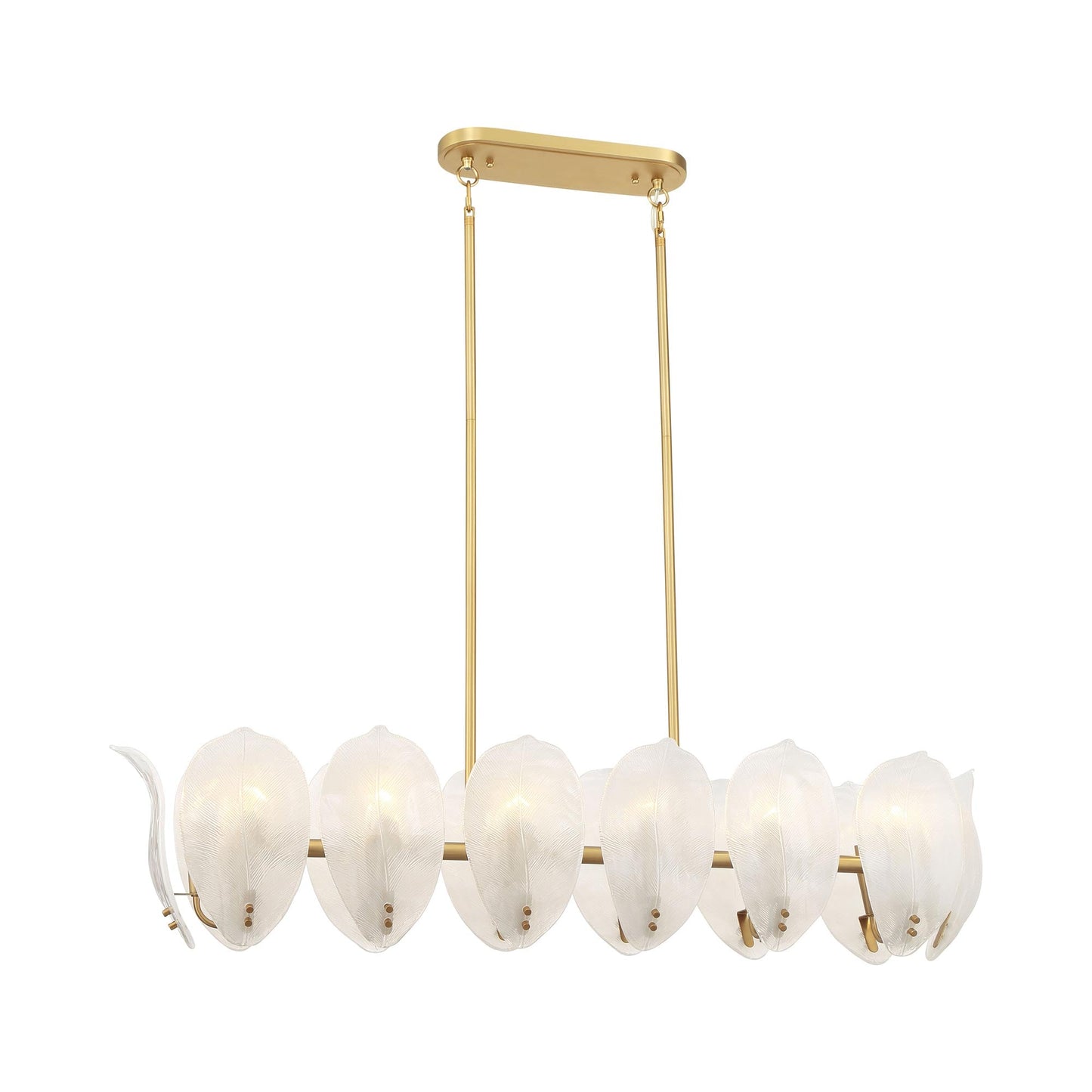 Orchid Linear Pendant Light in Detail.
