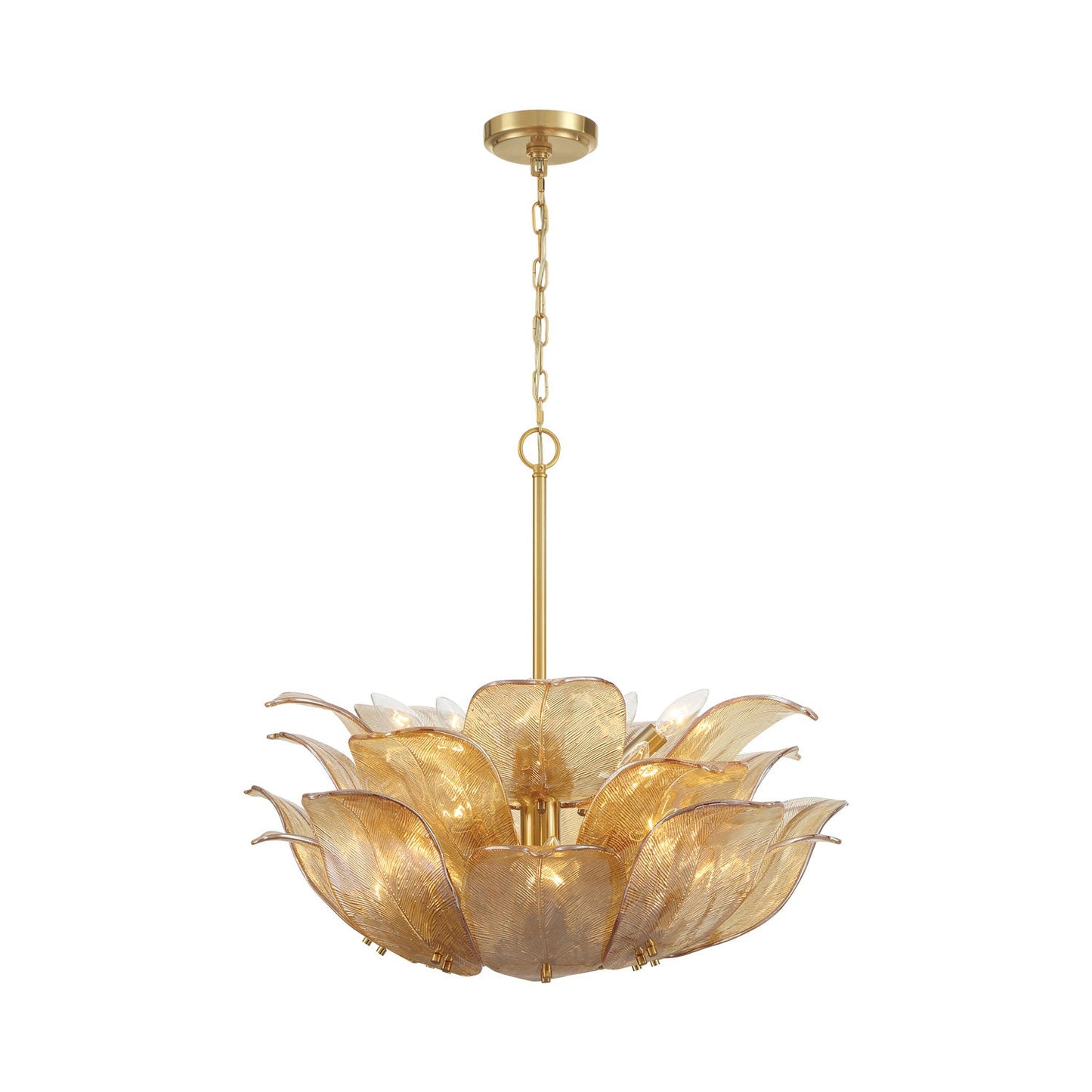Orchid N2215 Pendant Light (Amber).