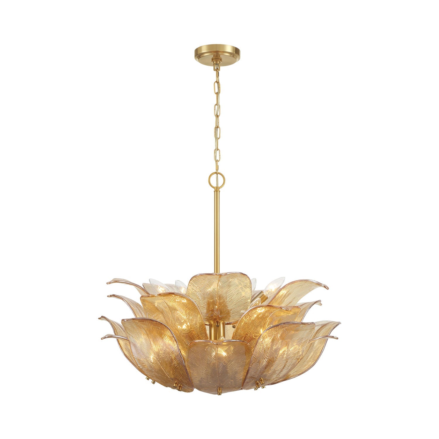 Orchid N2215 Pendant Light (Amber).