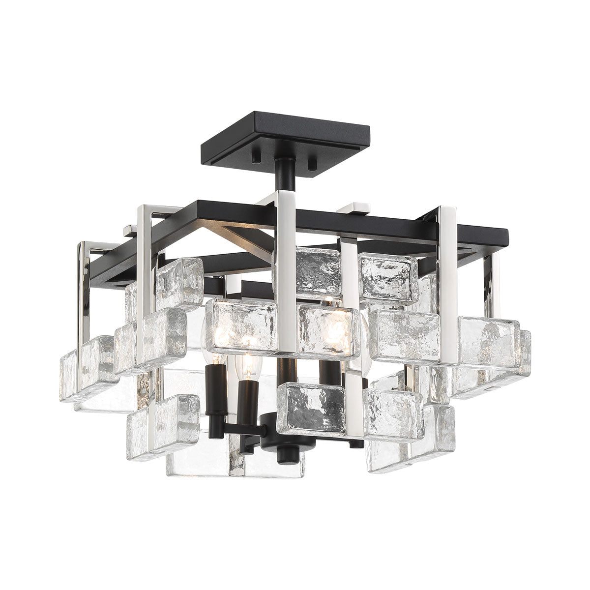 Painesdale Semi Flush Mount Ceiling Light in Detail.