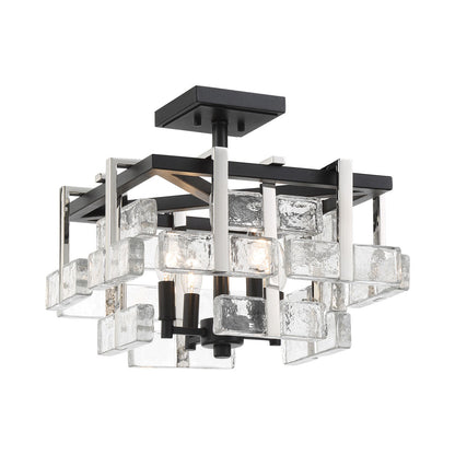 Painesdale Semi Flush Mount Ceiling Light in Detail.