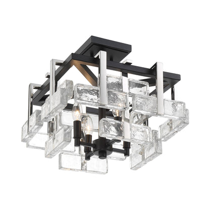 Painesdale Semi Flush Mount Ceiling Light in Detail.