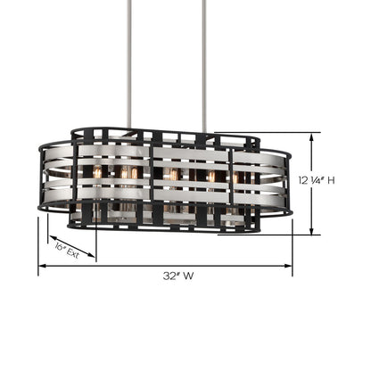 Presten Island Light - line drawing.