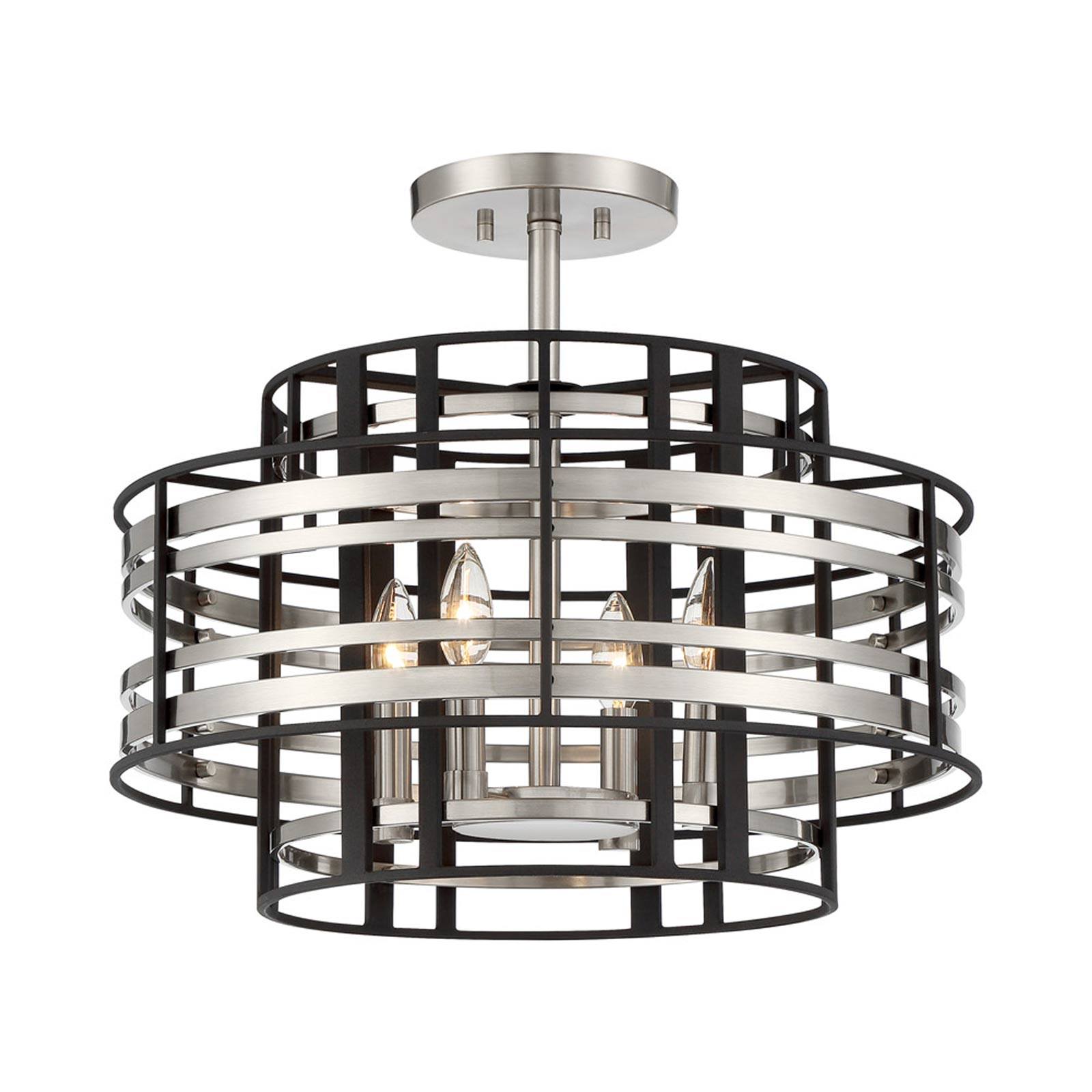 Presten Semi Flush Mount Ceiling Light.