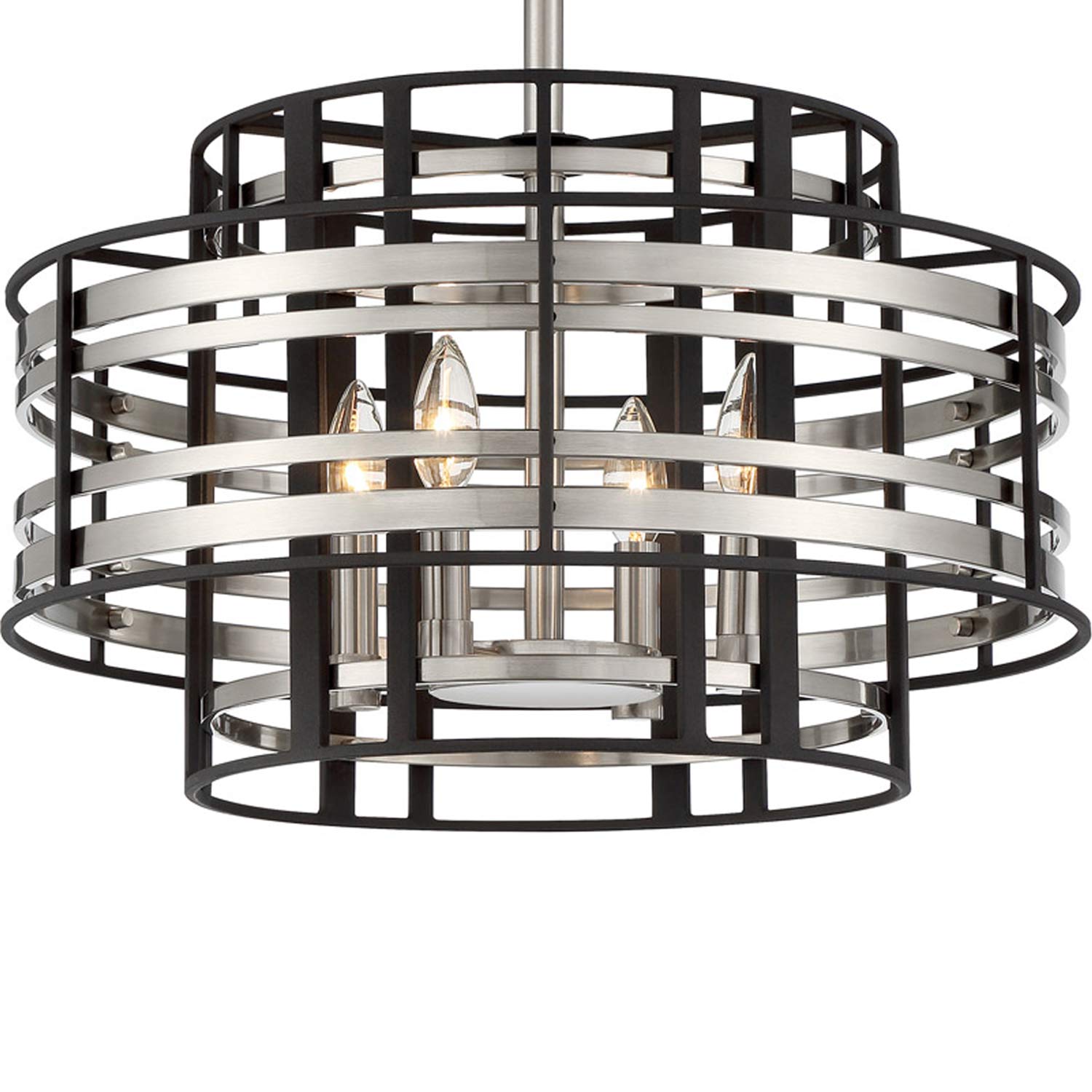 Presten Semi Flush Mount Ceiling Light in Detail.