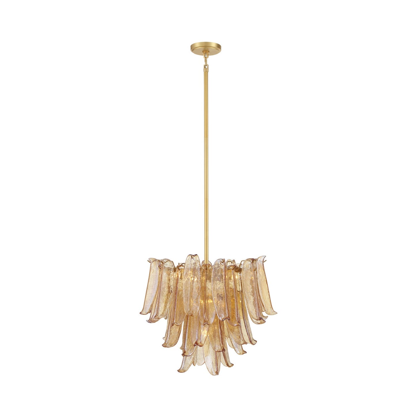 Regent Chandelier (Amber/9-Light).