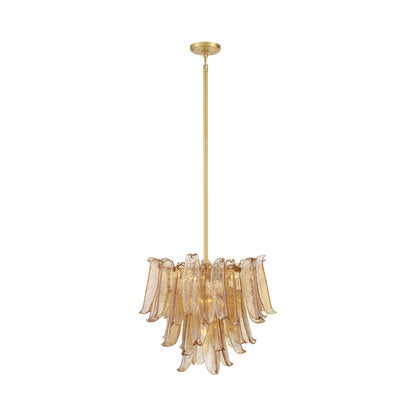 Regent Chandelier (Amber/9-Light).