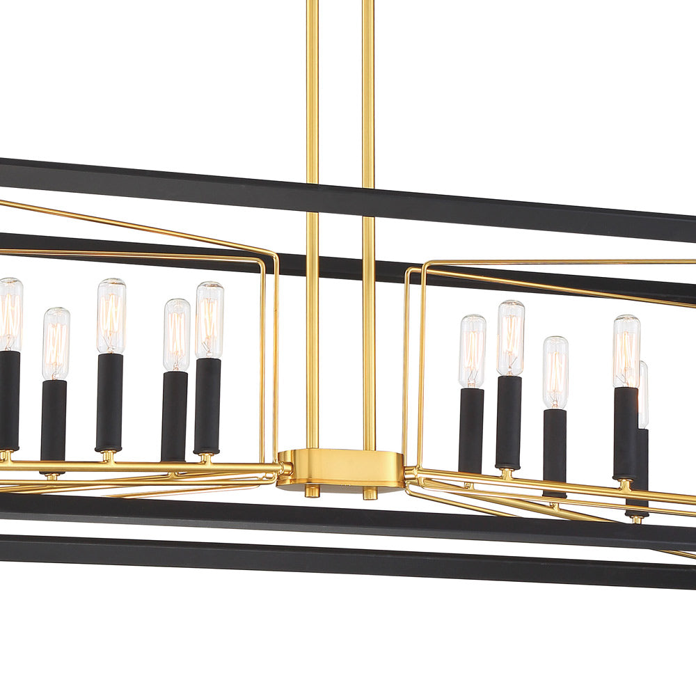 Sable Point Linear Pendant Light in Detail.