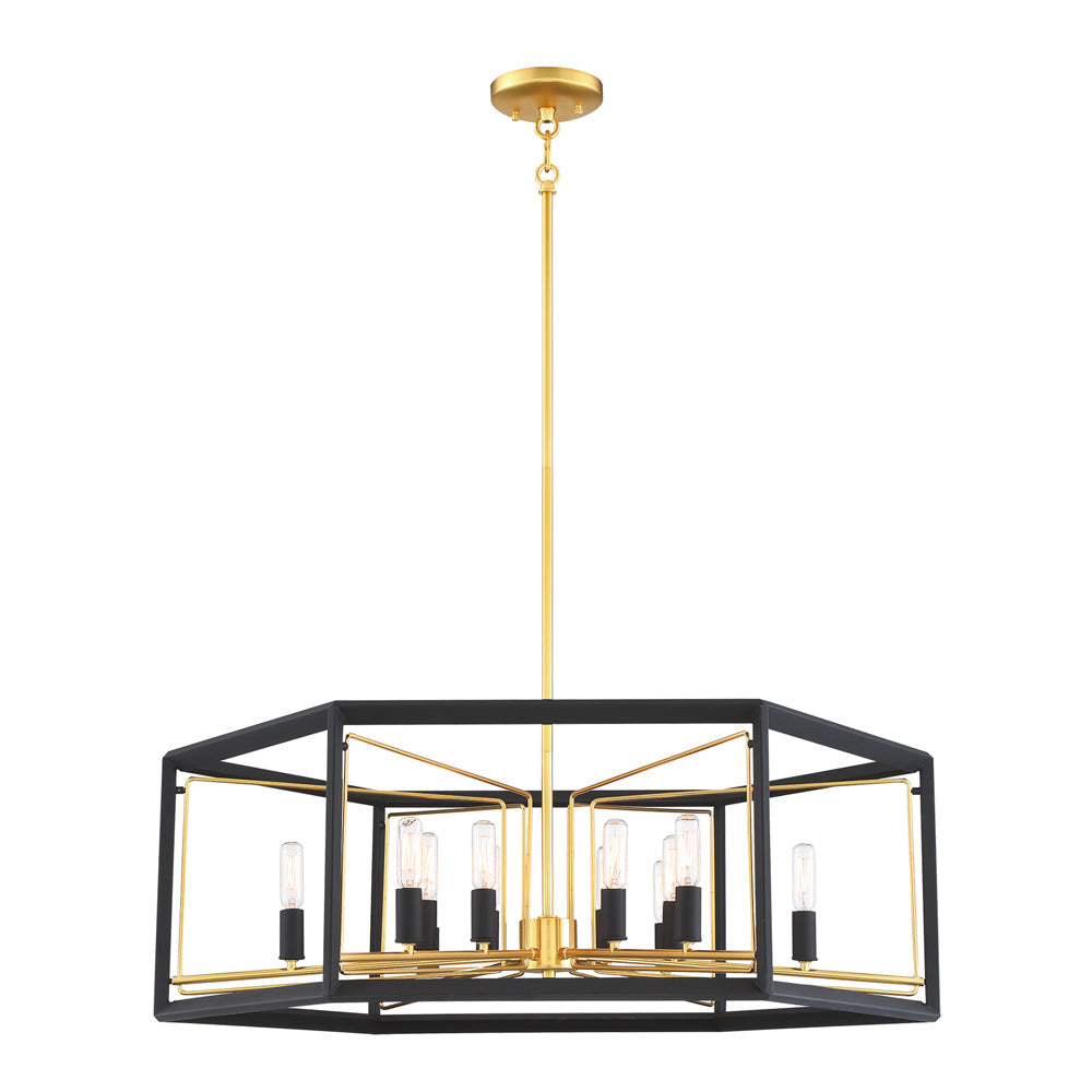 Sable Point Pendant Light (12-Light).