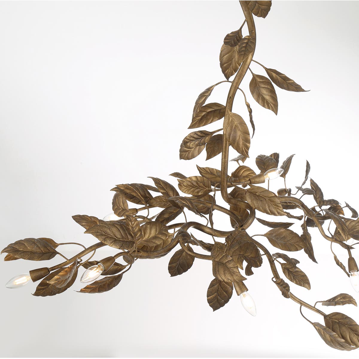 Seraphine Linear Chandelier in Detail.