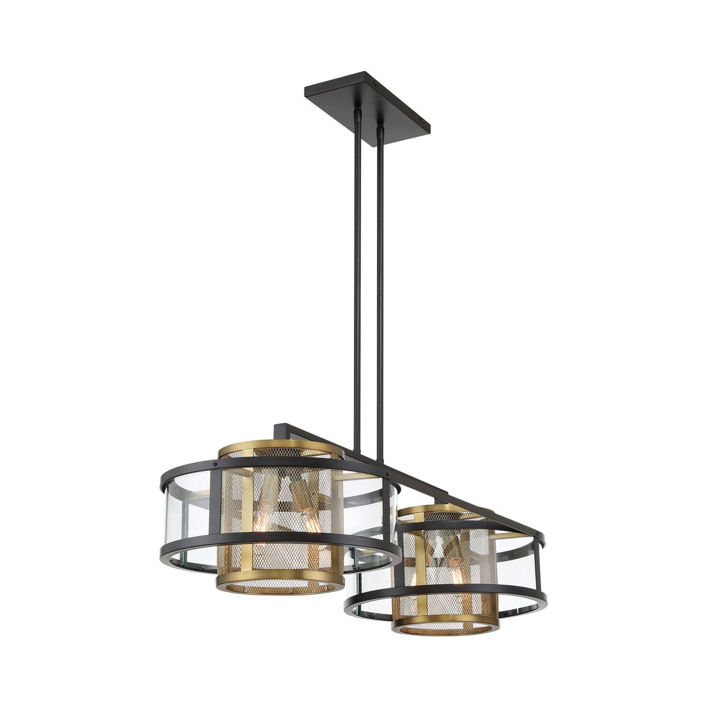 Soho Linear Pendant Light in Detail.