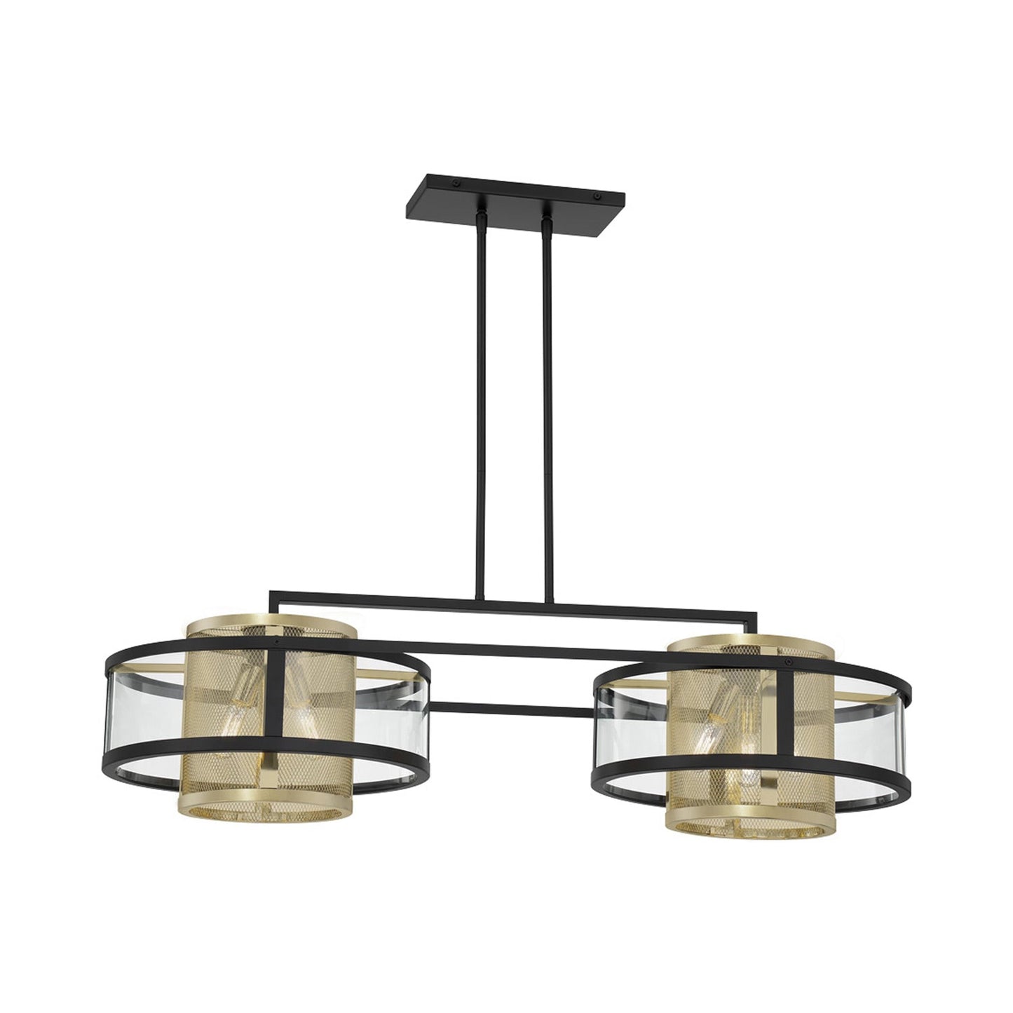 Soho Linear Pendant Light in Detail.