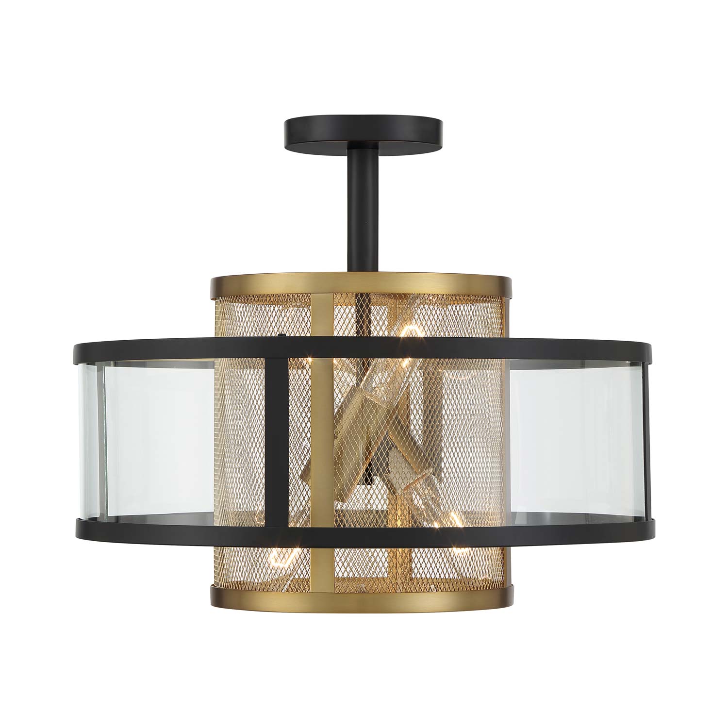 Soho Semi Flush Mount Ceiling Light.