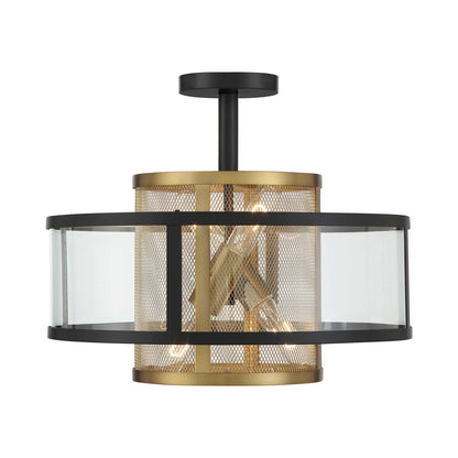 Soho Semi Flush Mount Ceiling Light.