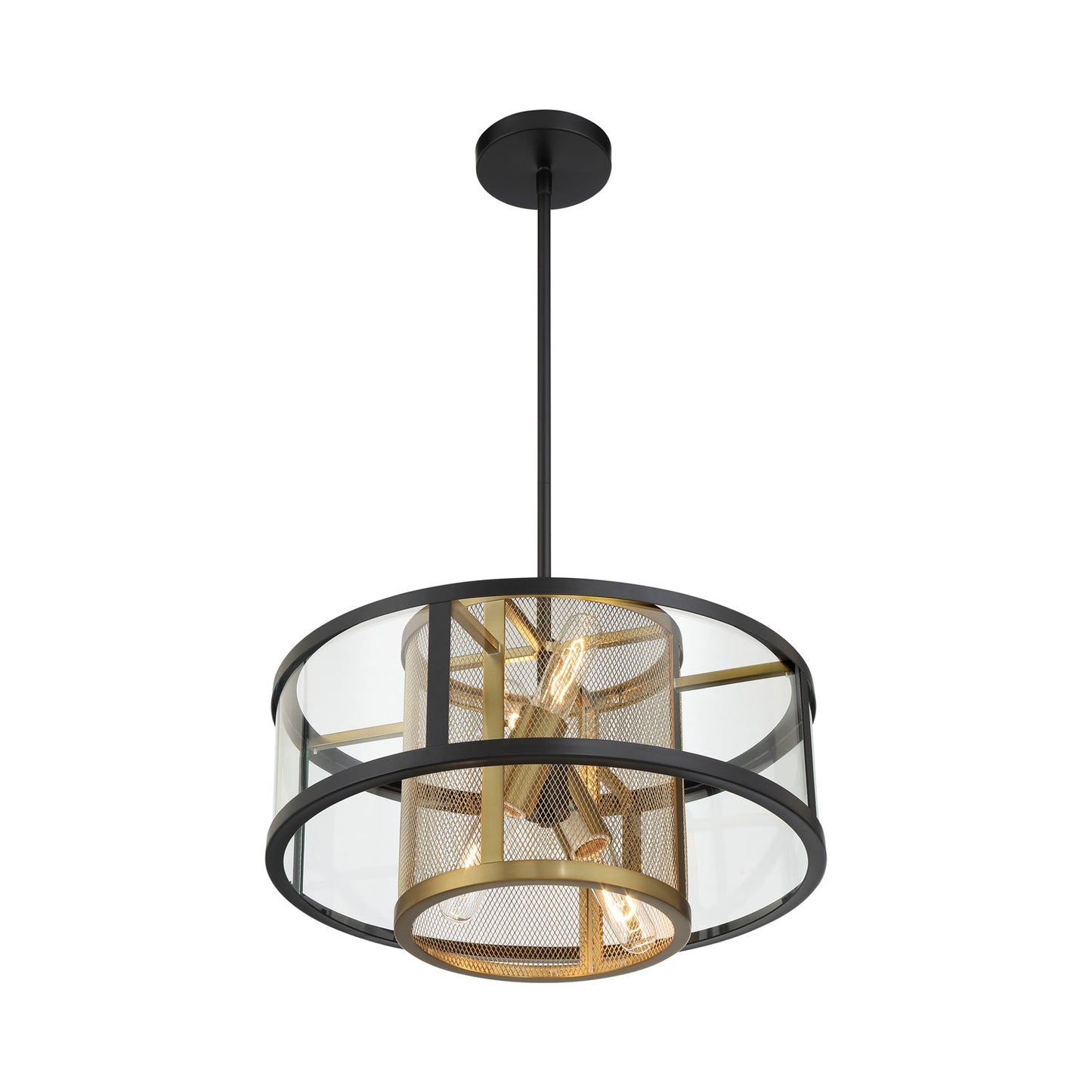 Soho Semi Flush Mount Ceiling Light in Detail.