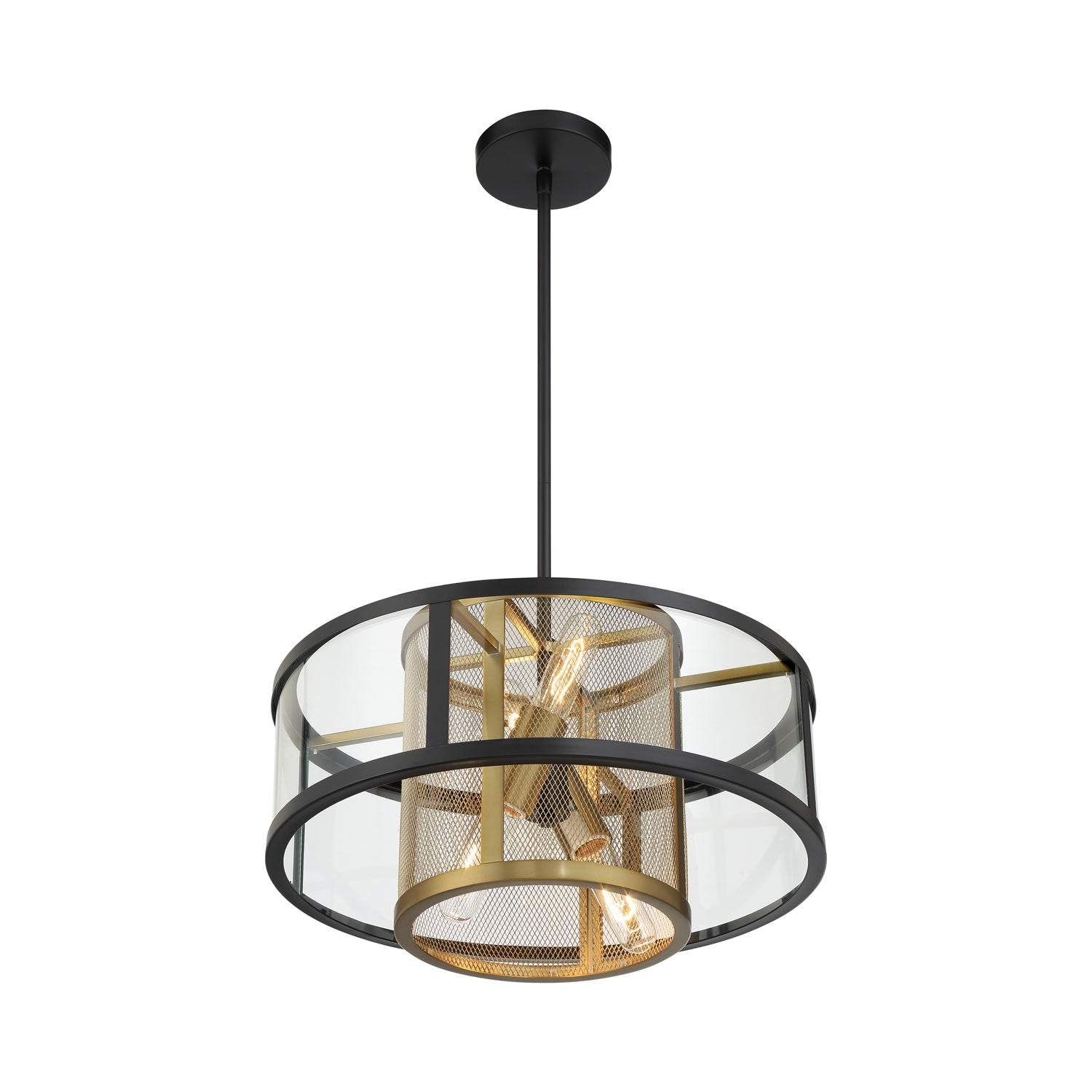 Soho Semi Flush Mount Ceiling Light in Detail.