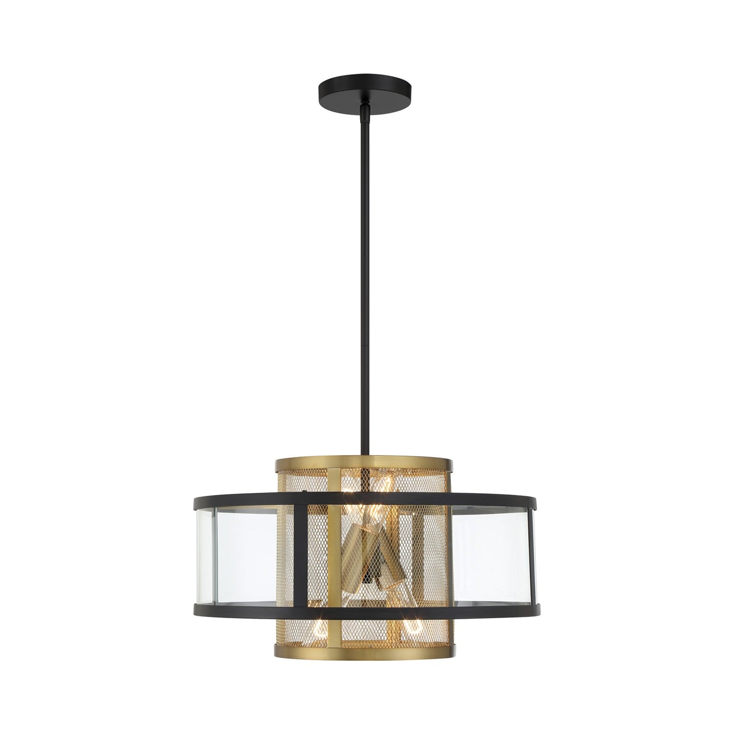 Soho Semi Flush Mount Ceiling Light in Detail.
