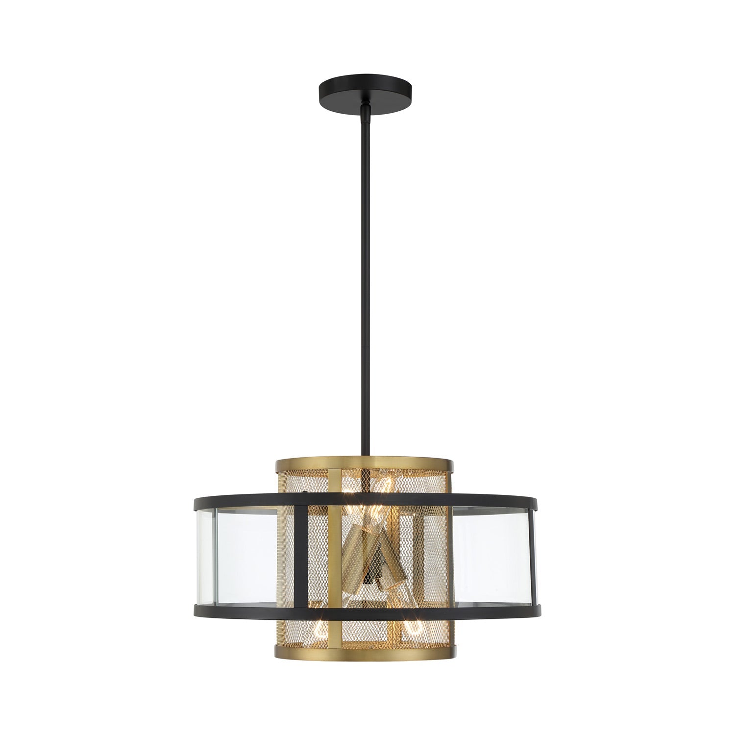 Soho Semi Flush Mount Ceiling Light in Detail.