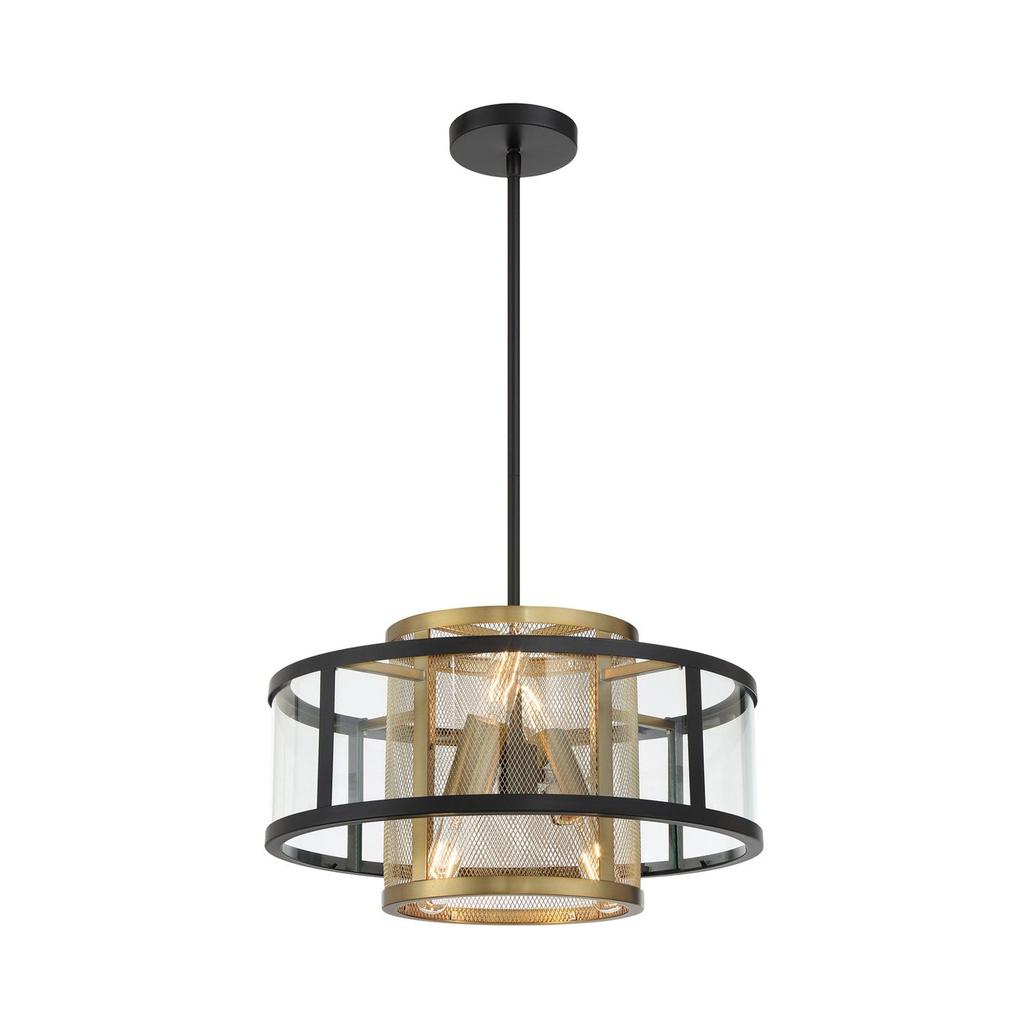 Soho Semi Flush Mount Ceiling Light in Detail.