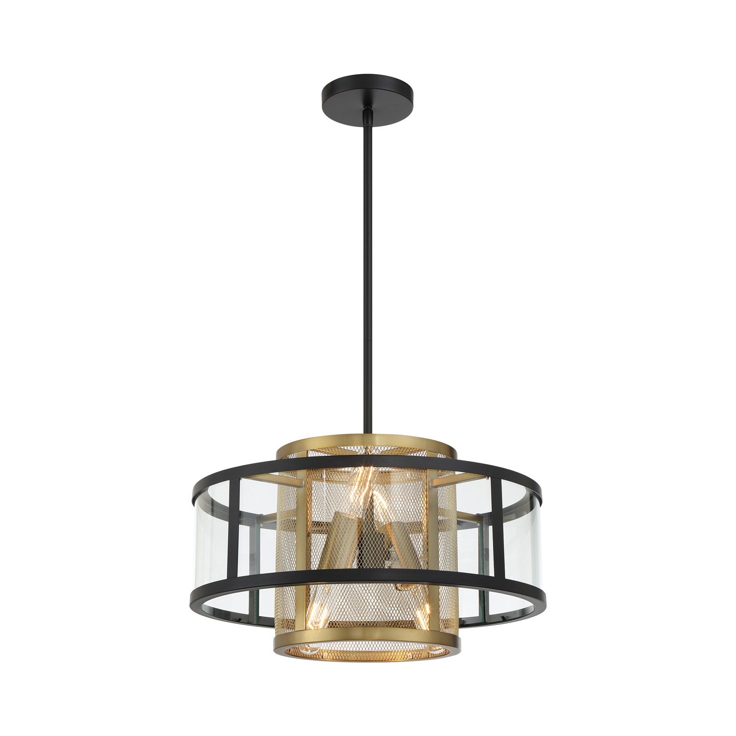 Soho Semi Flush Mount Ceiling Light in Detail.