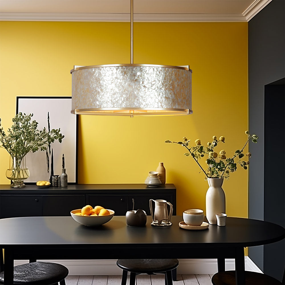Sommers Bend Pendant Light in dining room.