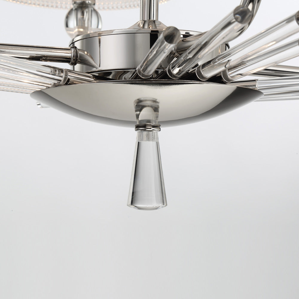 Sutton N7385 Chandelier in Detail.