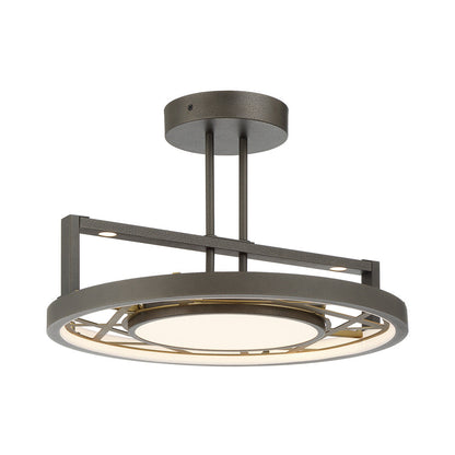 Tribeca LED Semi Flush Mount Ceiling Light.