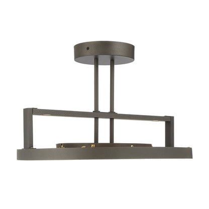 Tribeca LED Semi Flush Mount Ceiling Light in Detail.