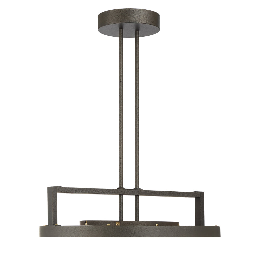 Tribeca LED Semi Flush Mount Ceiling Light in Detail.